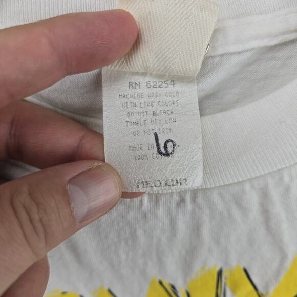 Vintage Jurassic Park Shirt Medium Survived The Ride Universal Studios 90s 1996 - Picture 6 of 9